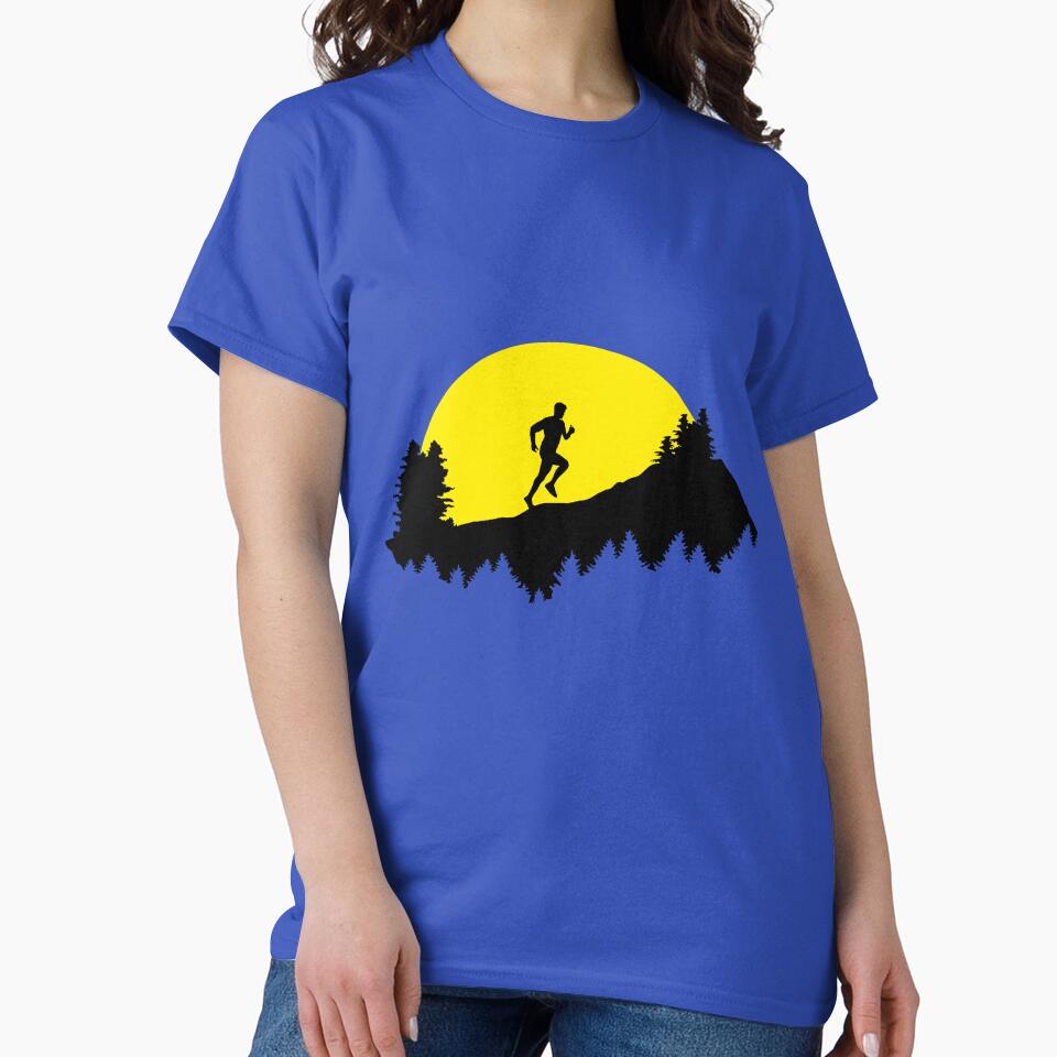 Trail running, running, runner by claudiasartwork