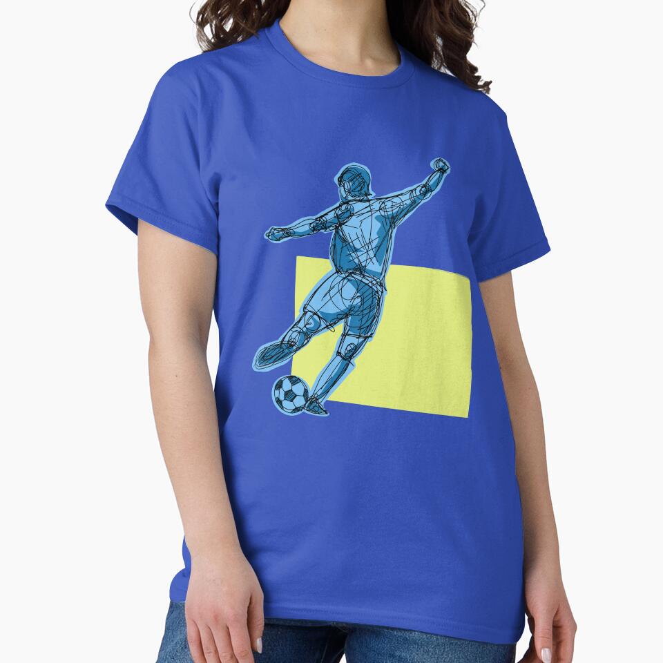 Kick with blue background by missmann
