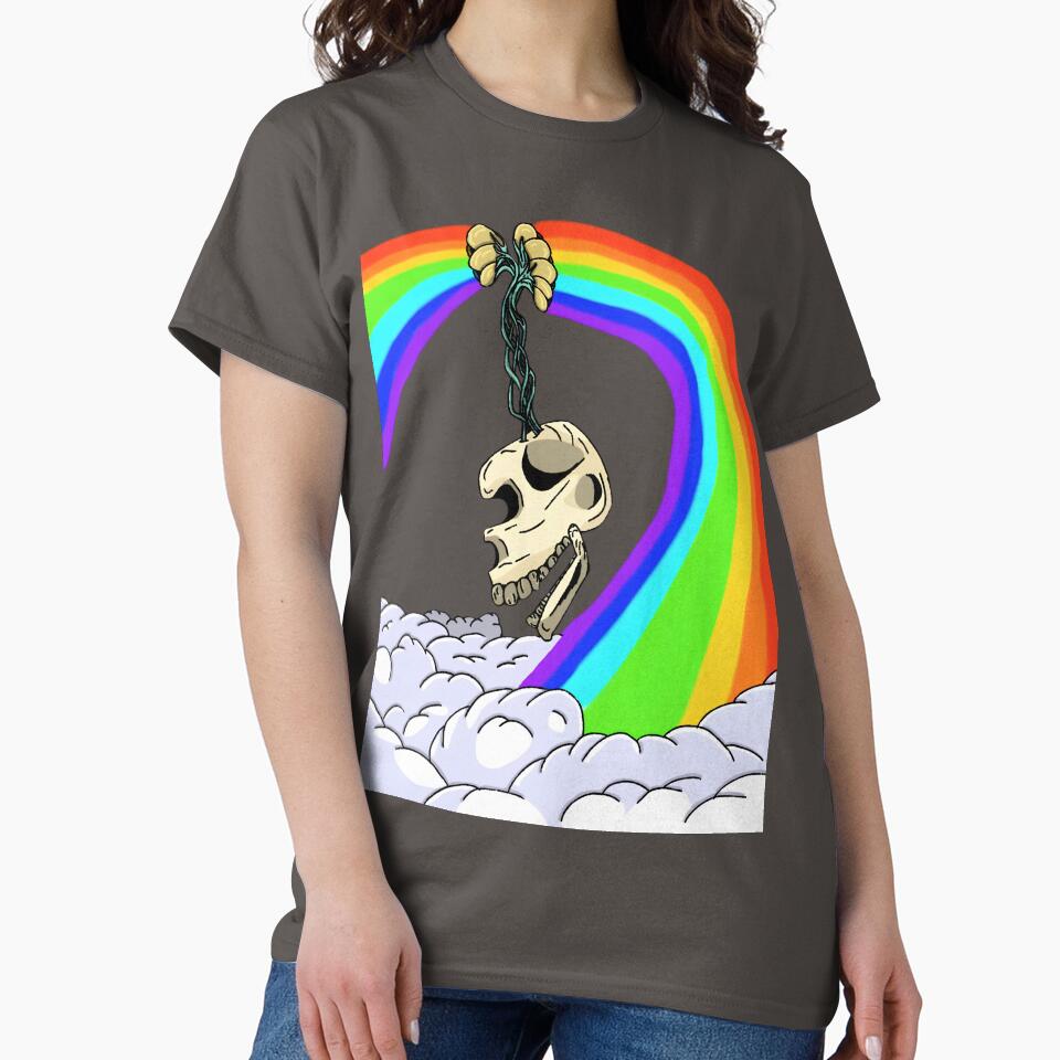 Rainbow Factory Skull by Nahkolahmom