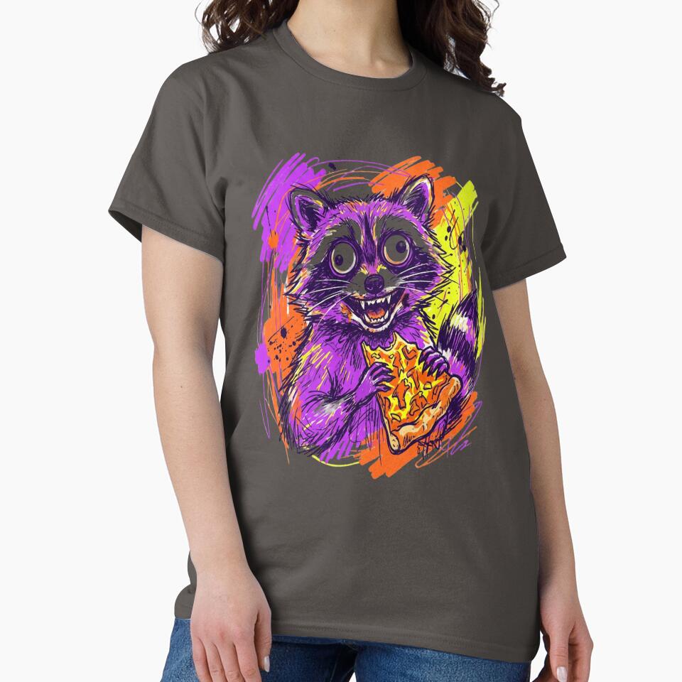 Unhinged Trash Panda-#chaoticraccoon # by mo-carnival