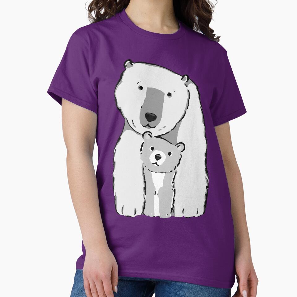 Mama Bear: Polar Bear by rmcbuckeye