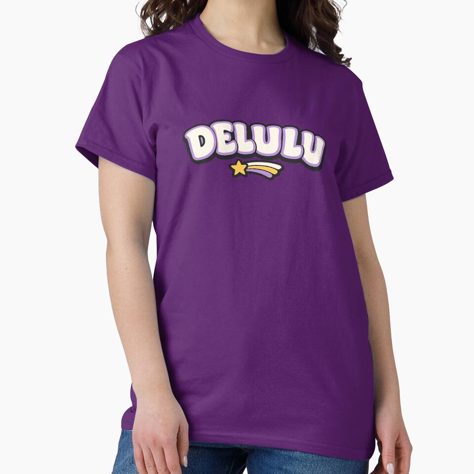 Delulu Funny Retro Design by EastEndTownie