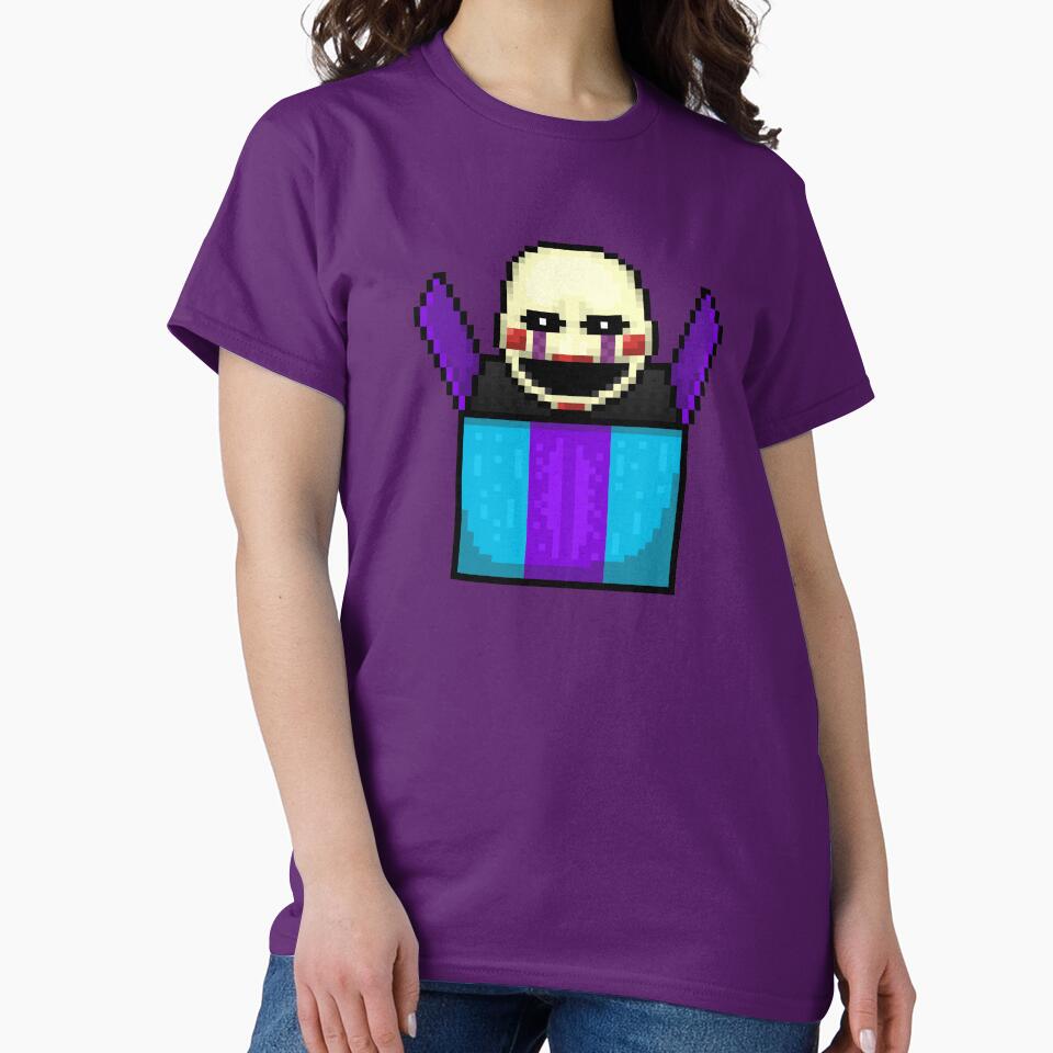 Five Nights at Freddy's 2 - Pixel art - The Puppet in the box by GEEKsomniac