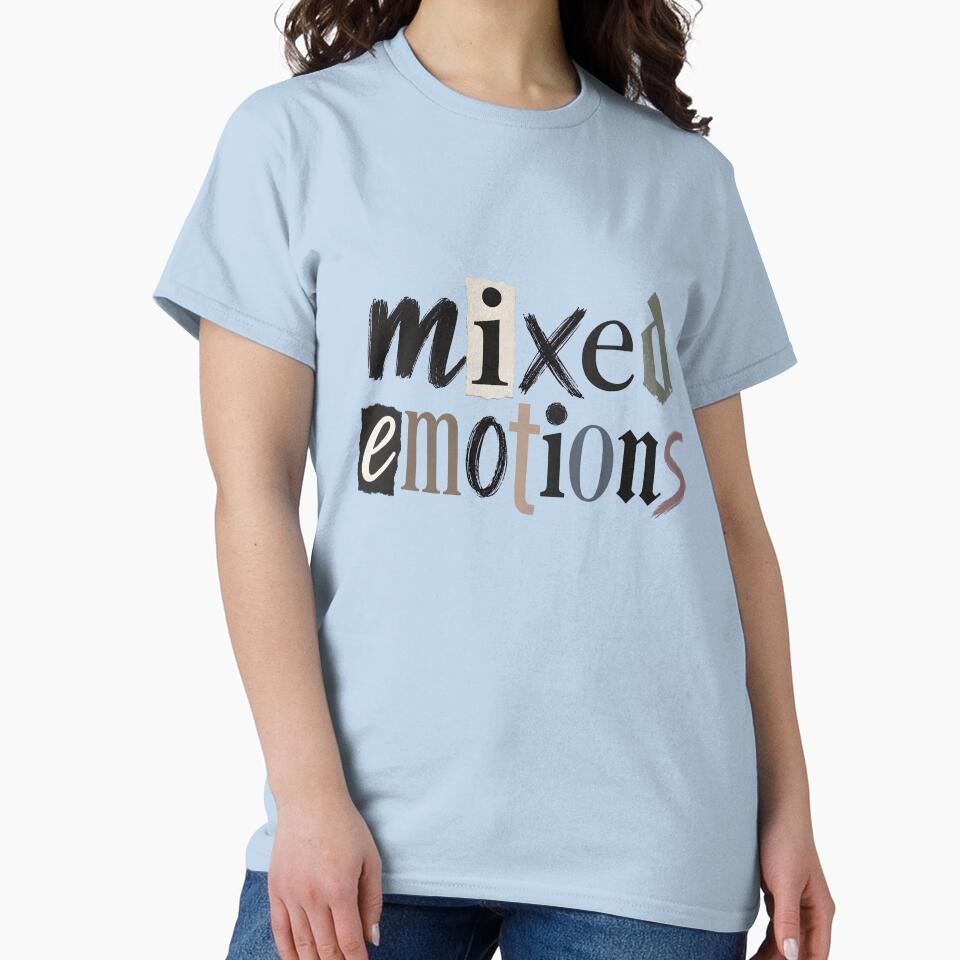 Mixed Emotions Ransom Note Grunge Typography by digitalbob60