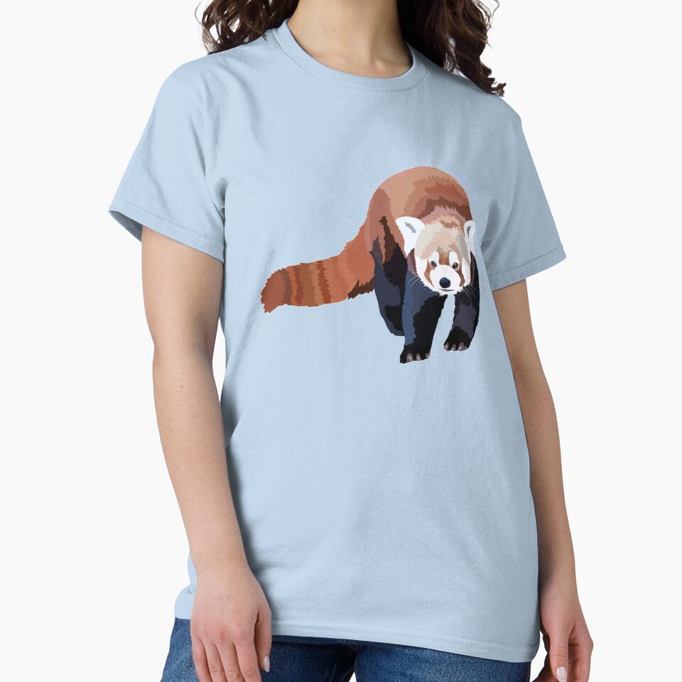 R is for Red Panda,R is for Red Panda,Red Panda Illustration – Adorable and Playful Forest Mammal Artwork by PrettylittlepastelUk