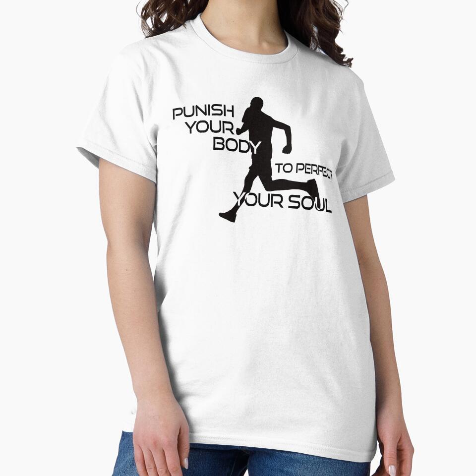Punish Your Body To Perfect Your Soul Runner by Esskay Designs