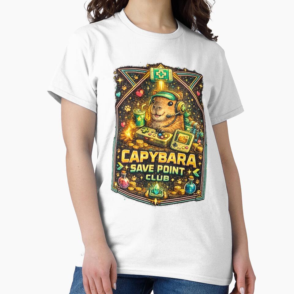 Capybara Save Point Club by KinLost