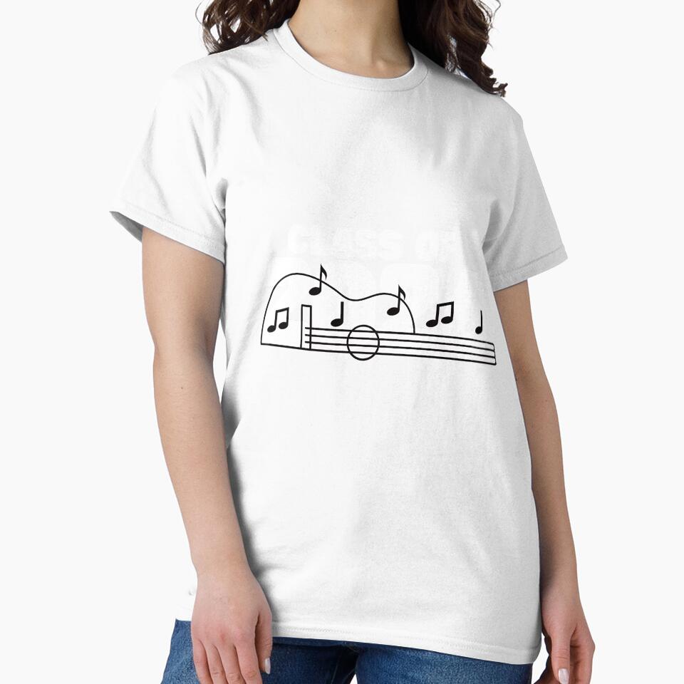 I Rocked Retro white band Class of 2026 (print on dark) by Cottageshop
