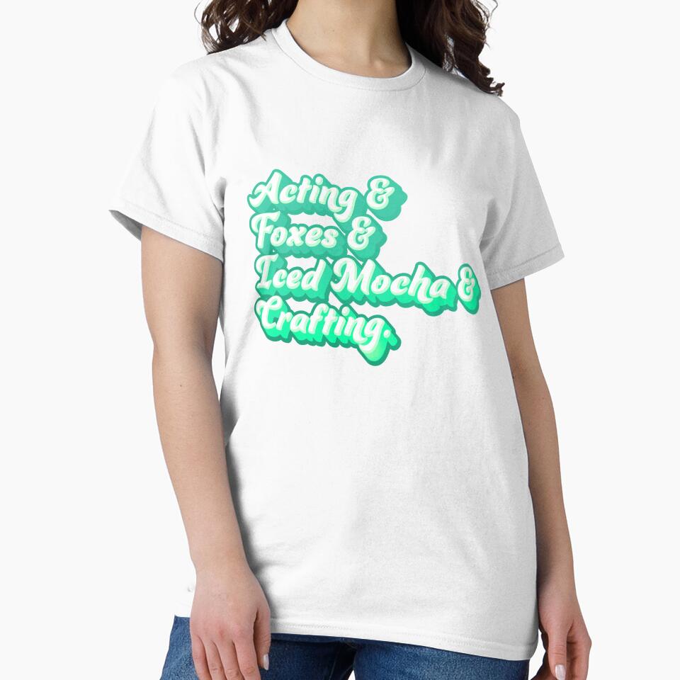 Acting & Foxes & Iced Mocha & Crafting by jazzydevil