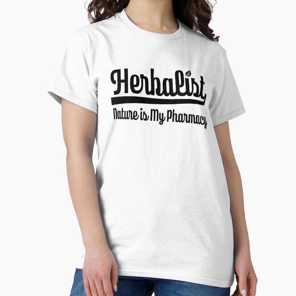 Vintage Herbalist Nature is My Pharmacy for Herbalism and Herb Gardeners Spring Gift by Teemaniac