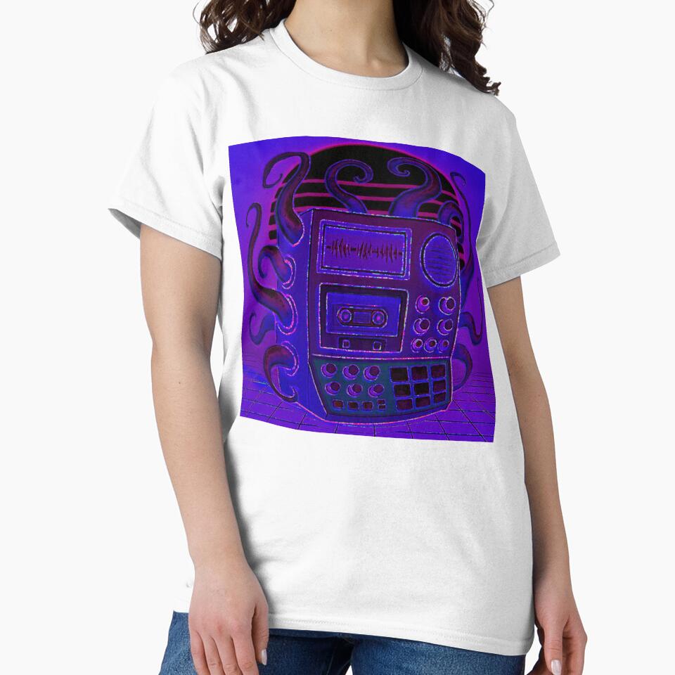 Synthwave Coal Machine – Neon Tentacle Beat Machine by LuxuryApparels
