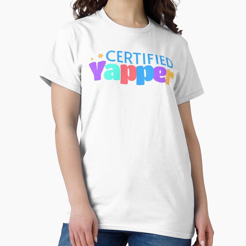 Certified Yapper Funny | Yapping | Professional by HosvPrint .s