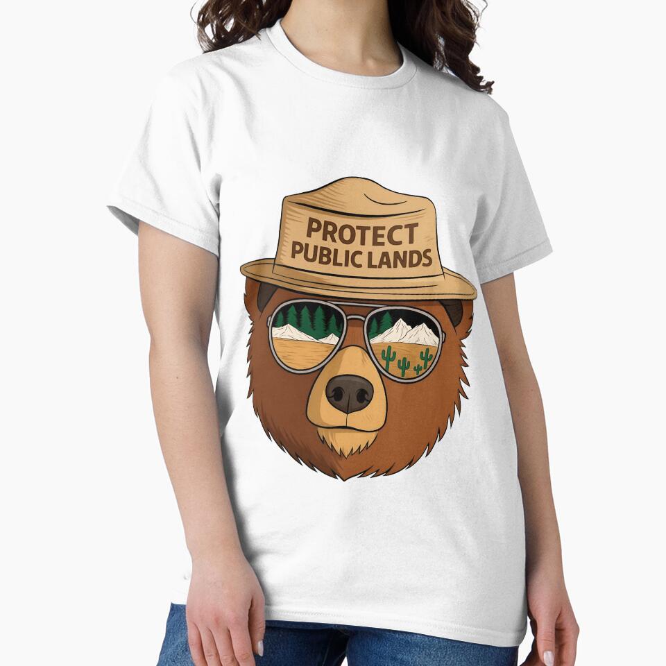 Protect our public lands - resist smokey the bear national parks nature adventures by SimsimahLaughs