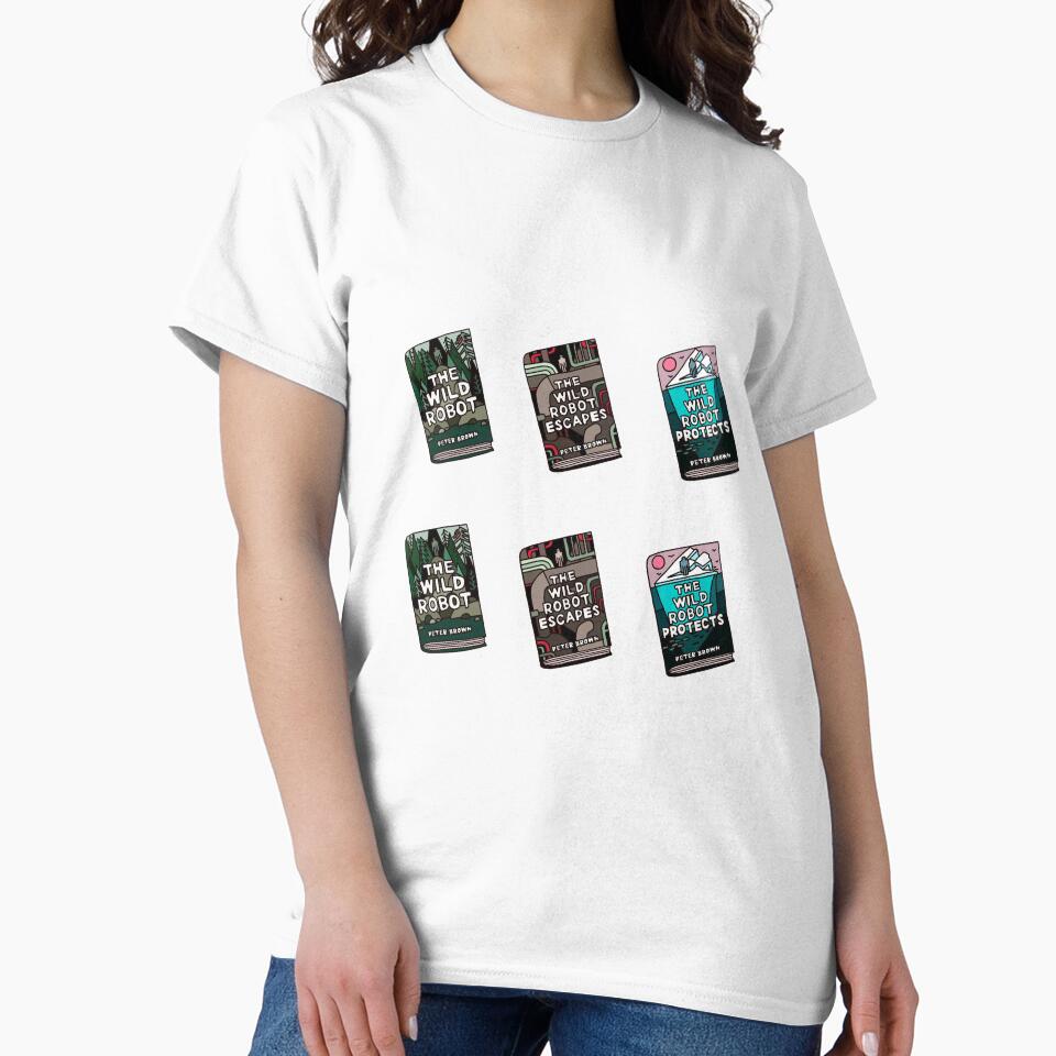 The Wild Robot books by lalashellsArt