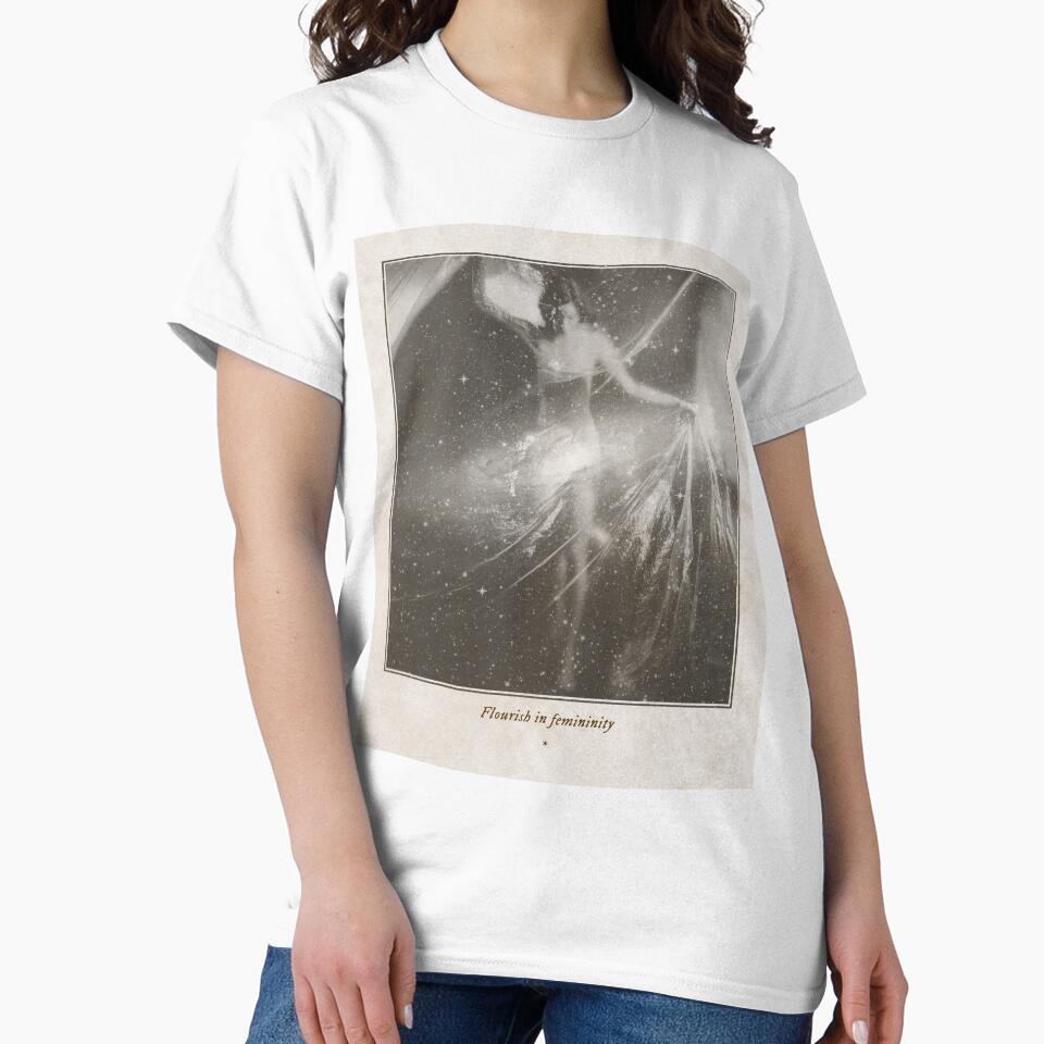 Flourish In Femininity T-Shirt by ProApparelShop