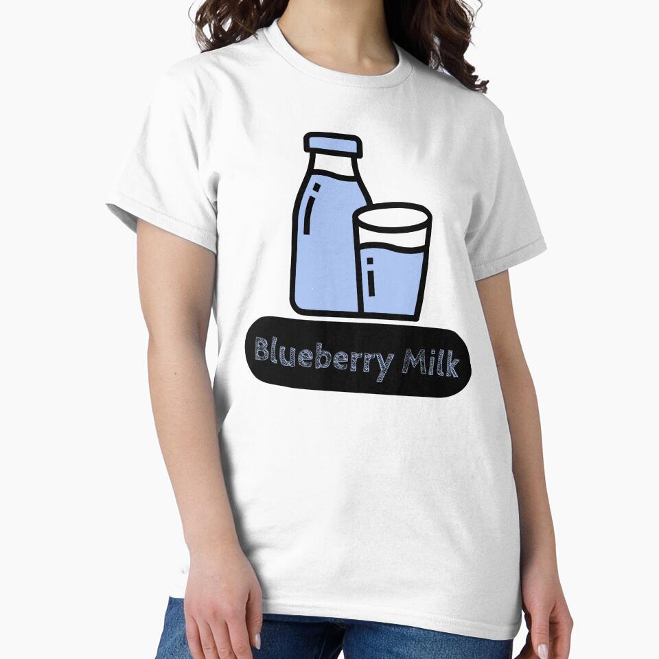 Blueberry Milk Merch by AllRyeTea