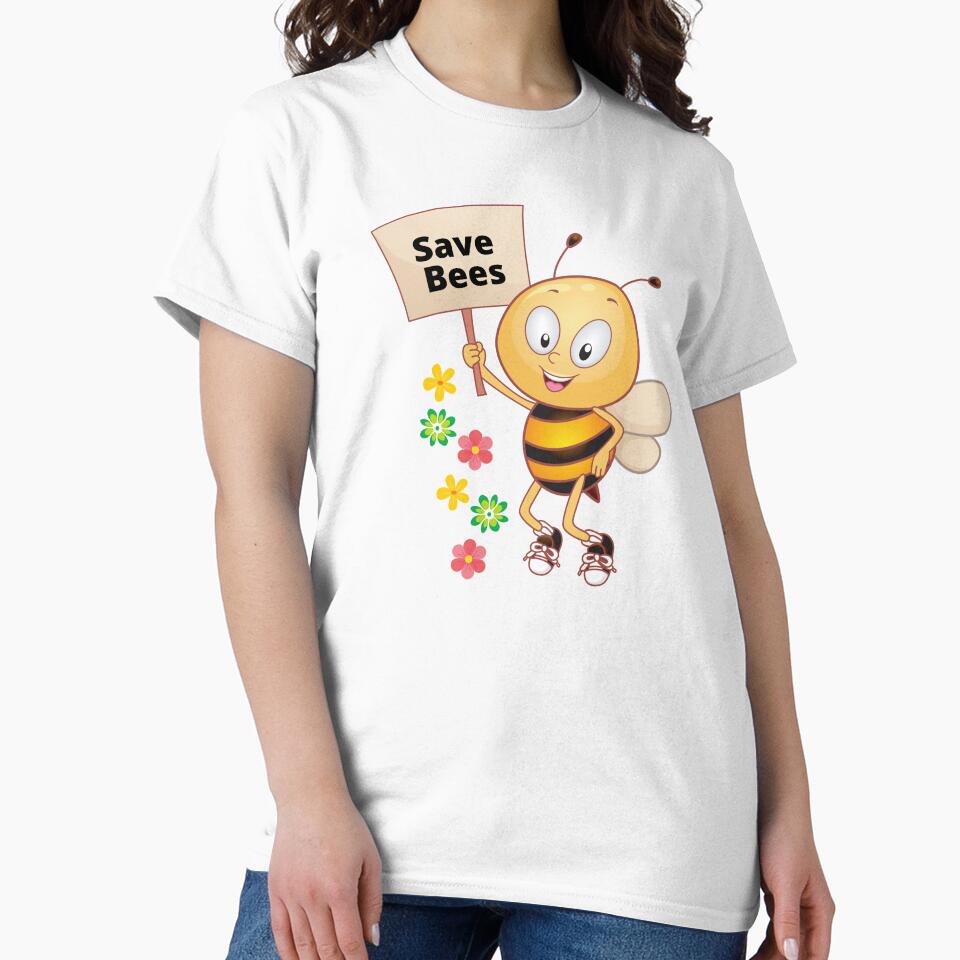 Save Bees Plant These - Earth Day by Designprovider