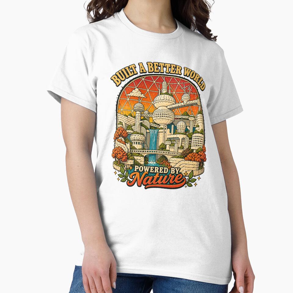 Futuristic Solarpunk City – Build a Better World Powered by Nature by PunkVerseStudio