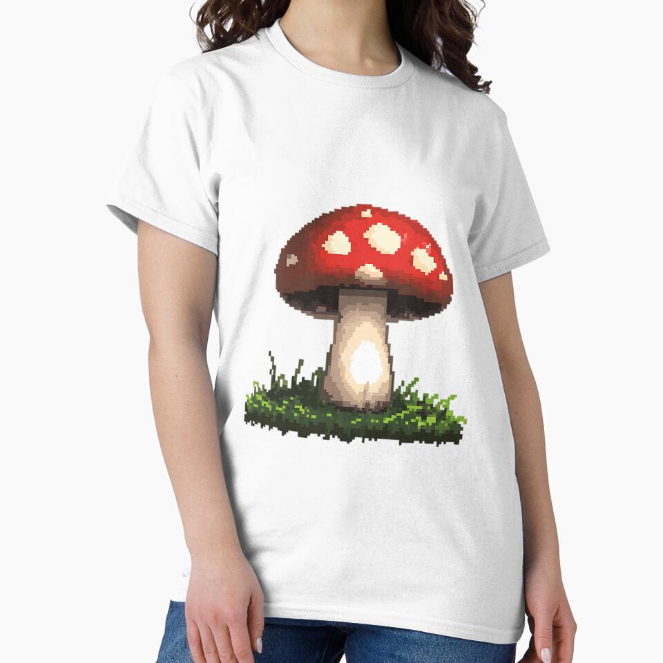Pixel Art Mushroom by bapupa
