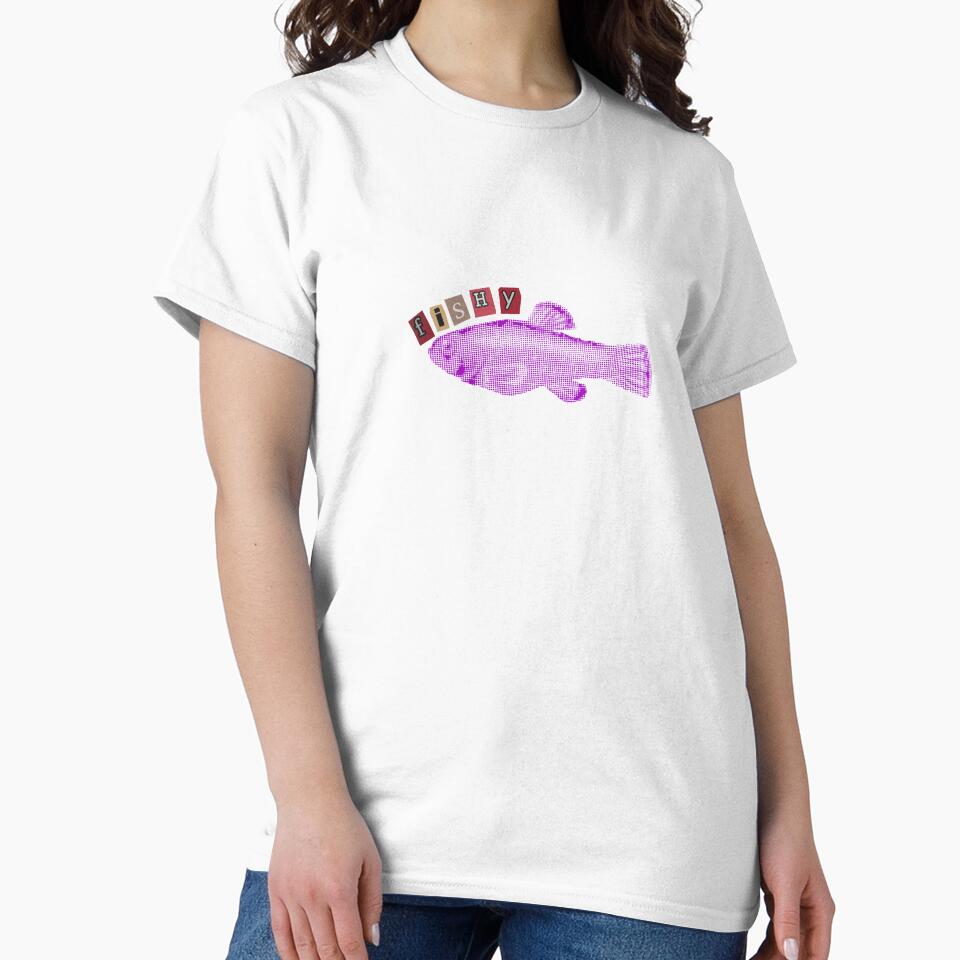 Fishy Fish Ransom Note Graphic by trashgirl99