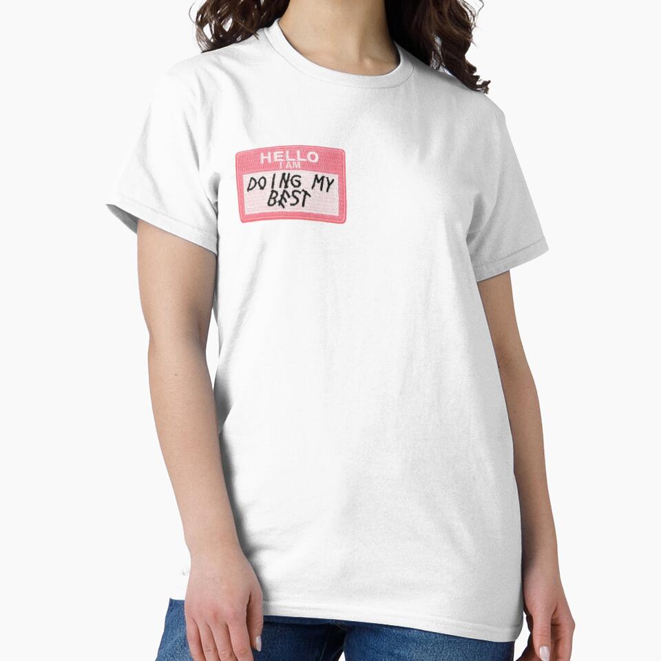 hello i am doing my best name tag by indie cottage