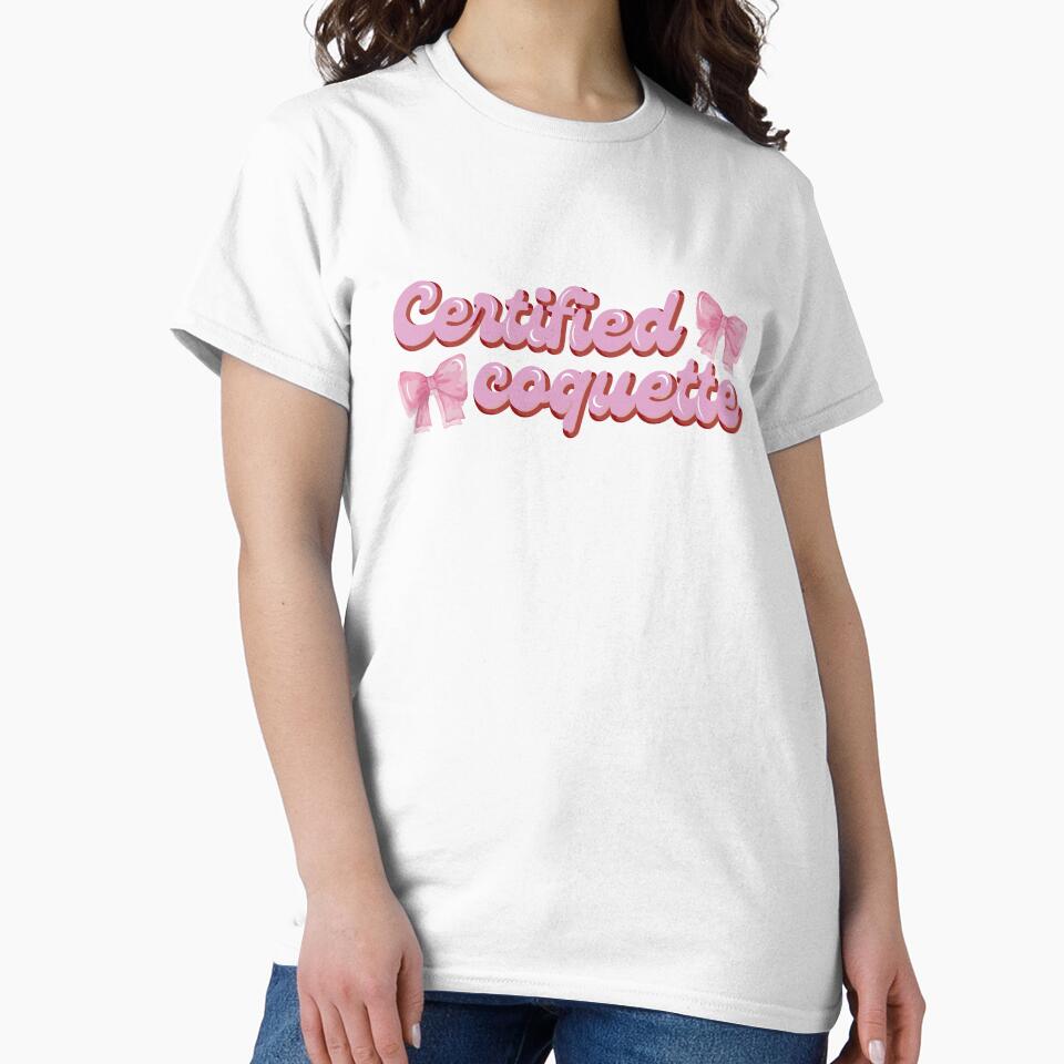 Certified Coquette Aesthetic Pink Design by Trisha Banlasan