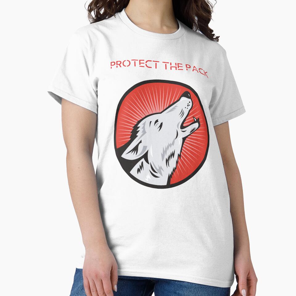 Protect the Pack Wolf Design by carolviola87