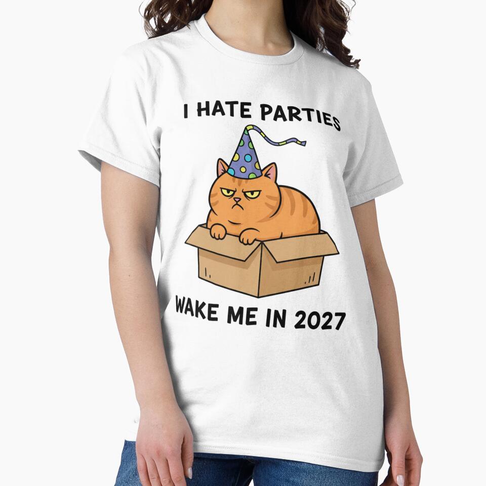 Grumpy Cat Introvert New Year 2026 by ARTReMi