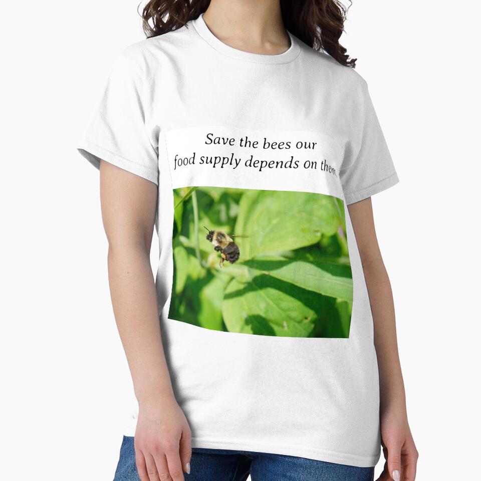 Save the bees our food supply depends on them. by phelanartwork67