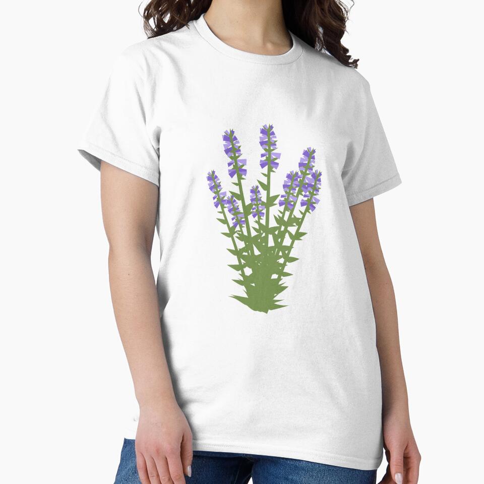 Great Blue Lobelia - Pretty Flower Design - Ontario Native Plant by ebcameron