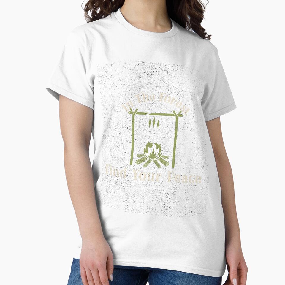 In the Forest Find Your Peace - Nature is My Therapy by WrighTeeHut