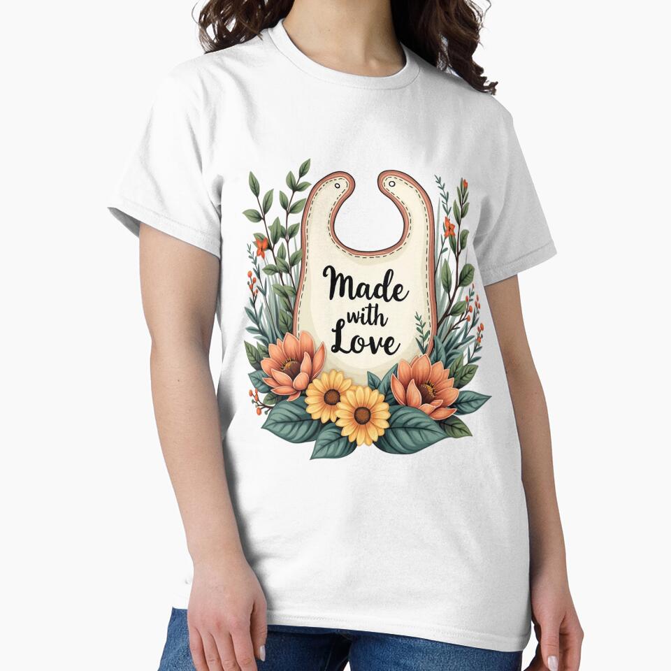 Made With Love | Wholesome Minimalist Typography for Crafters, Bakers & Kind Souls by PaintedPixels01