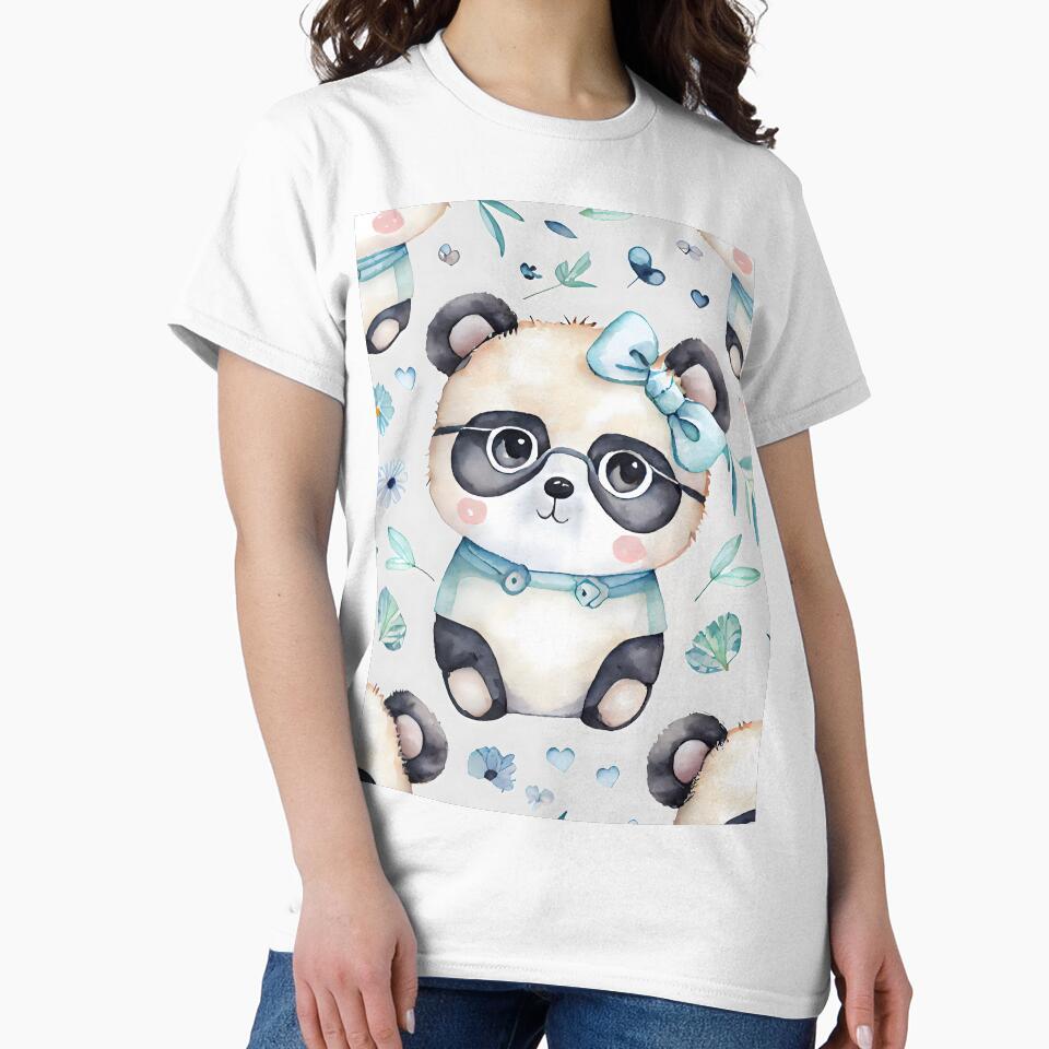 Cute Kawaii Panda Pattern by ClairesPatterns