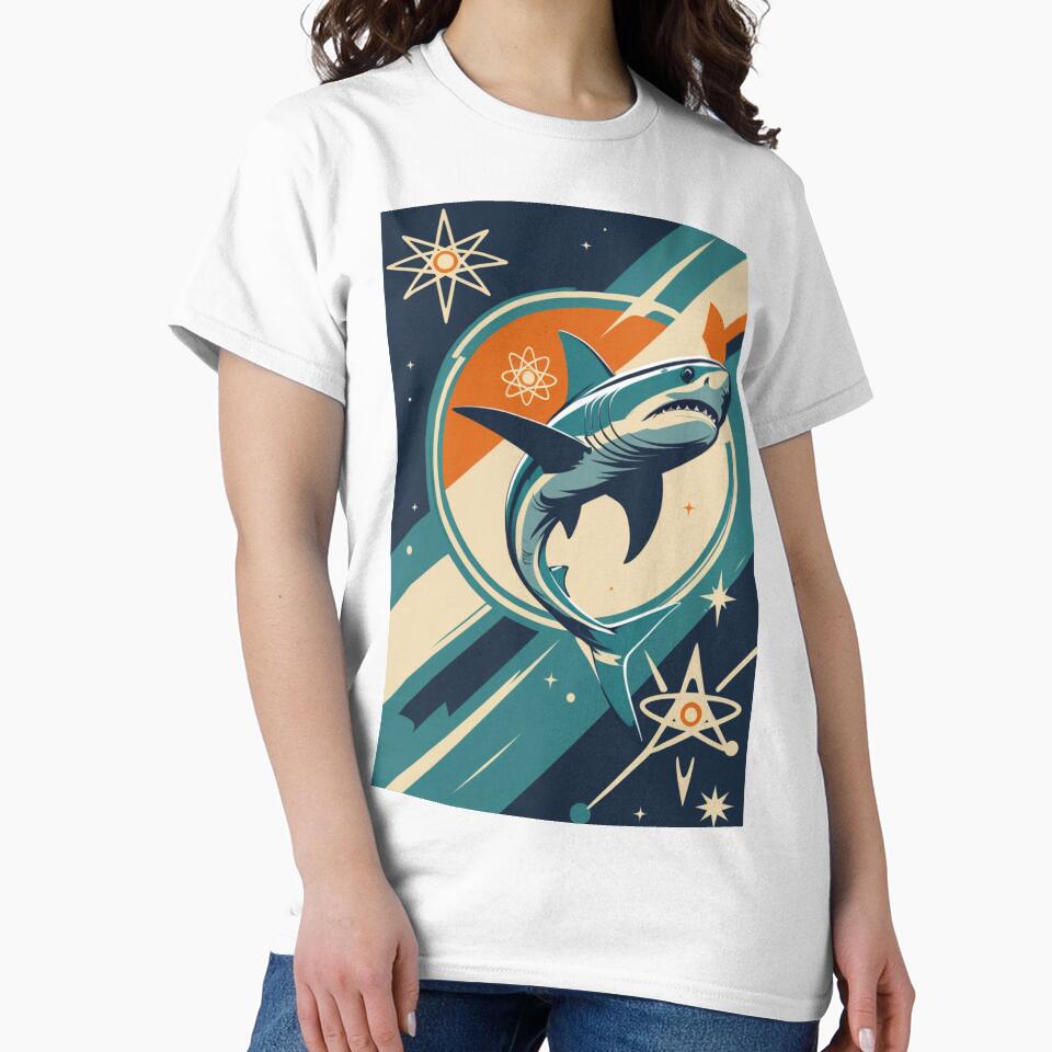 Atomic Predator: Raygun Gothic Shark by PrimeGens