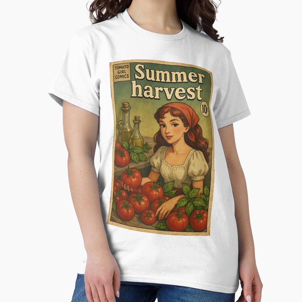 Tomato Girl: Summer Harvest by bapupa