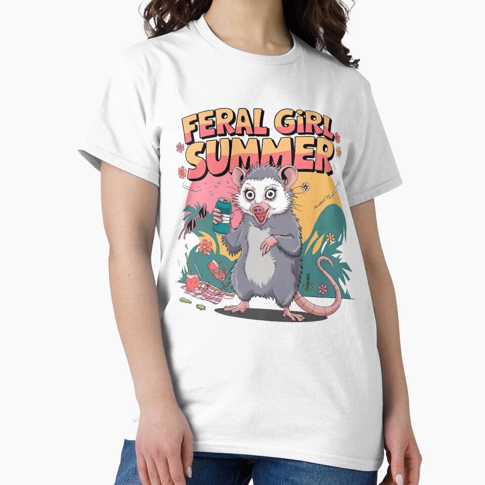 Feral Girl Summer Possum Meme by AniArtPL