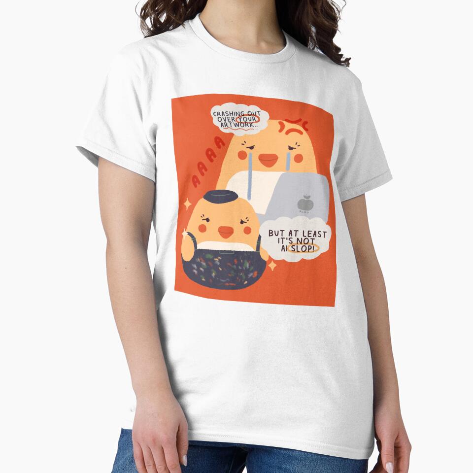 AI is not Art! - Mochi Bird Series by aaalou