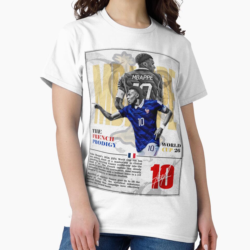 Kylian Mbappe France World Cup 2026 Poster Art Print by Af-RT10
