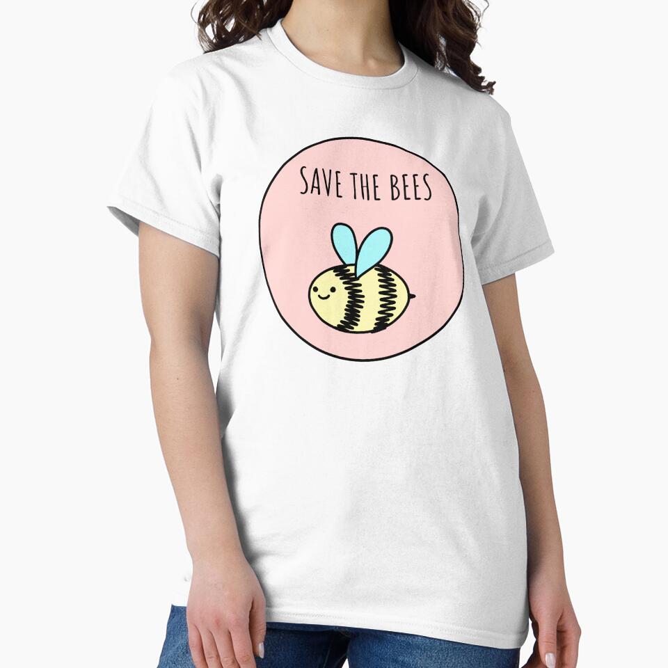 Save The Bees | Cute Pastel Bee by CarlosAlberto