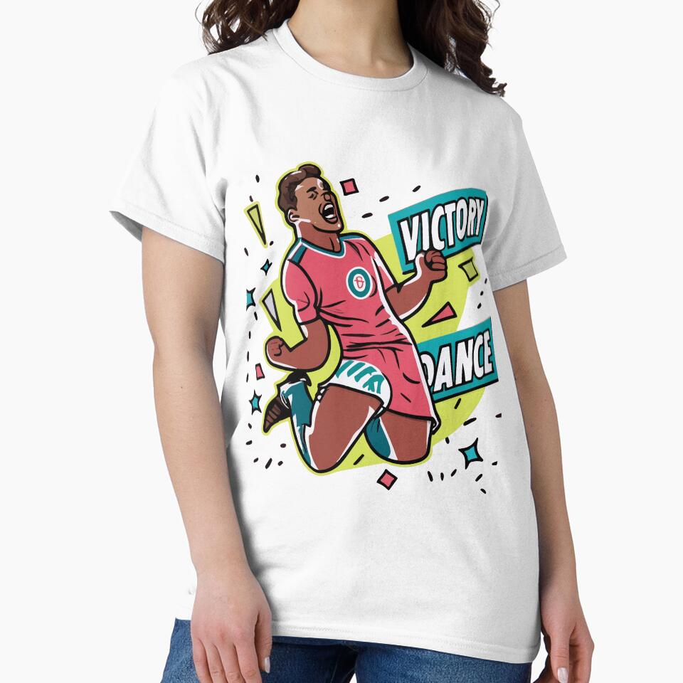 Soccer Victory Dance - Pop Art Celebration by NiftyWrx