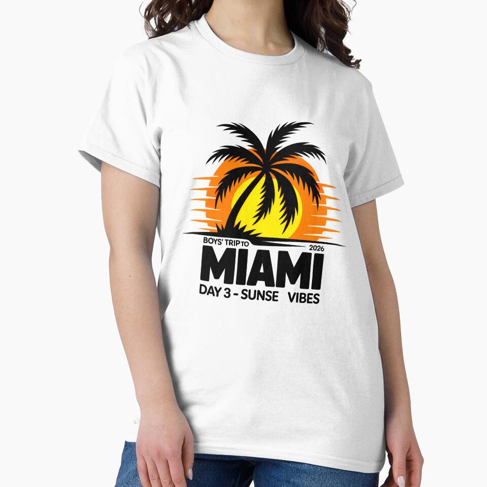 Beach Life Miami 2026 Minimalist Art by SplashTastic