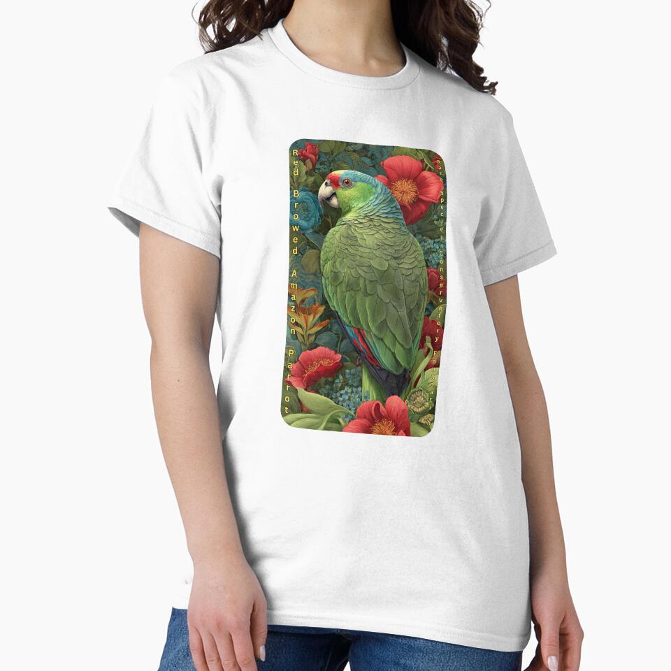 Red Browed Amazon Parrot by RSCF