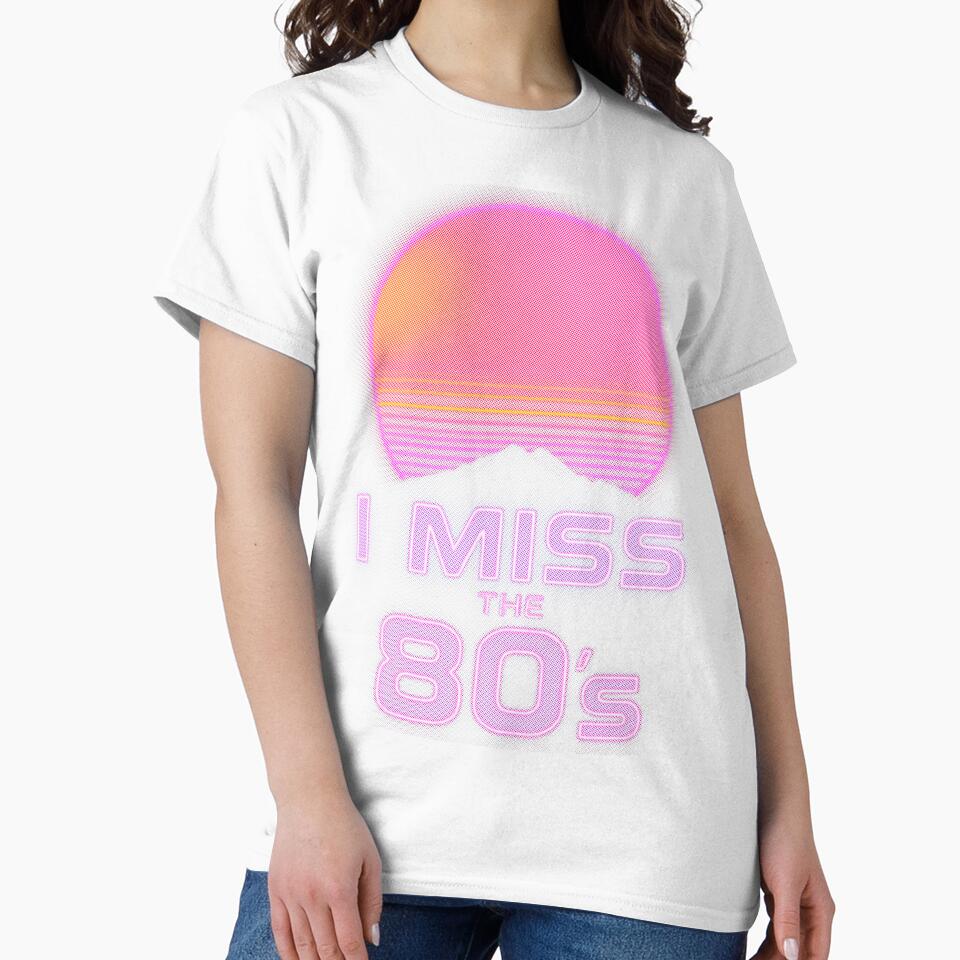 I Miss The 80s – Neon Sunset Grid by SteadyRolling
