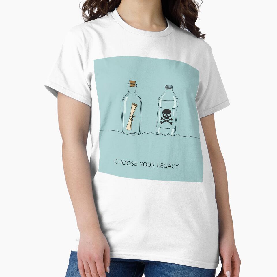 Choose Your Legacy Eco-Friendly Plastic Message by OneMillionSpot