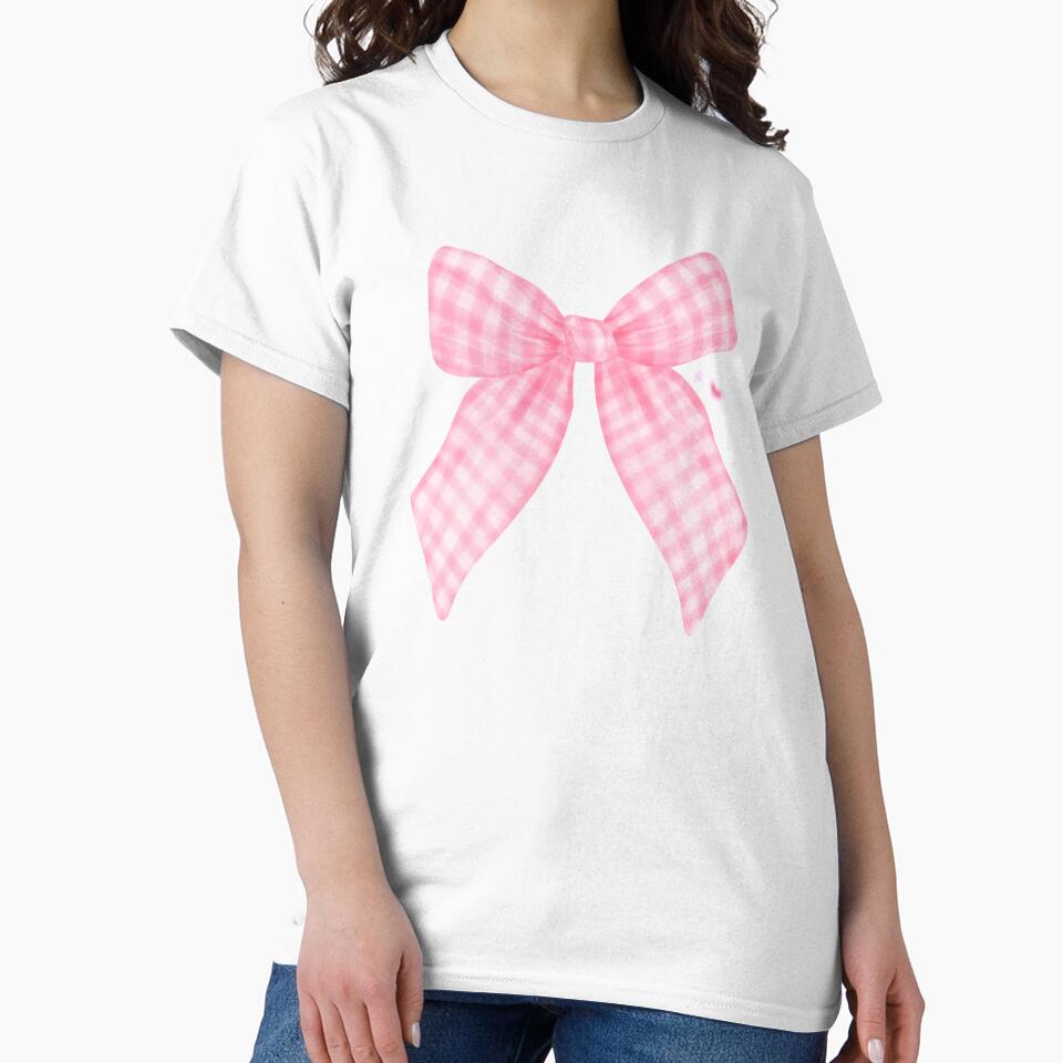 Pink Coquette Bow by thebest-2studio