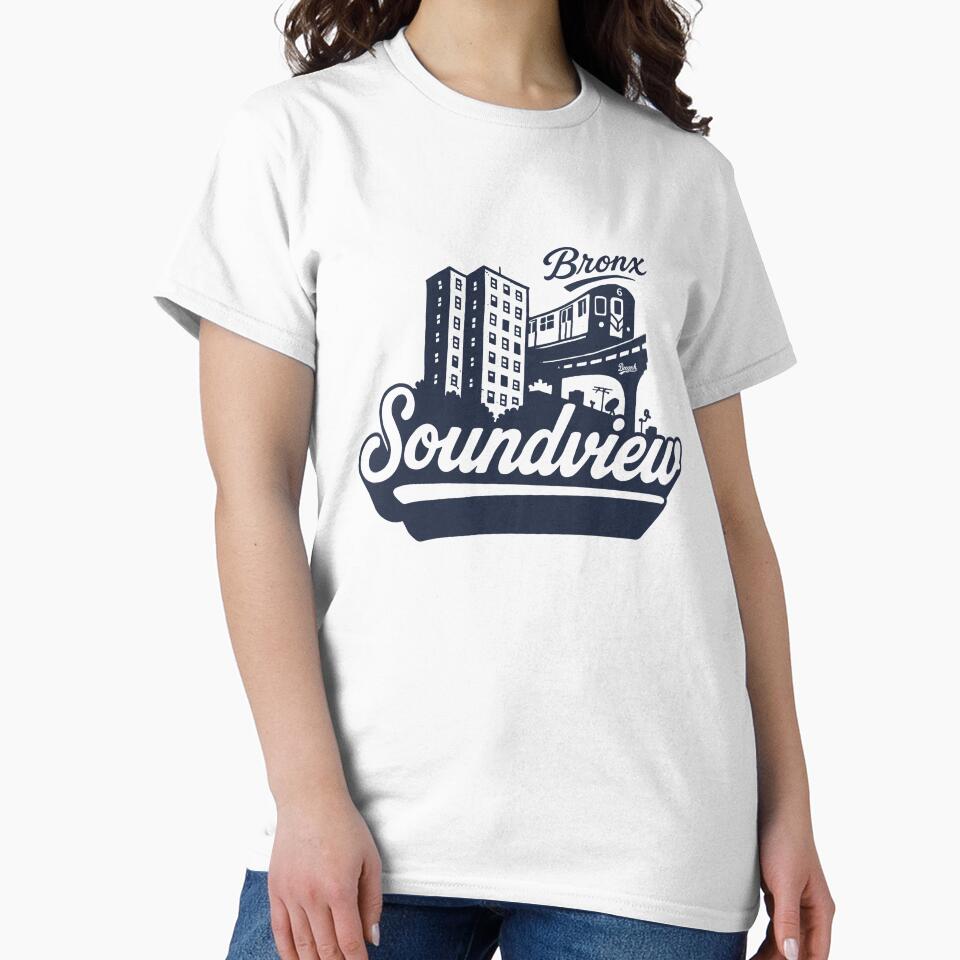 Bold Soundview NYC Neighborhood Graphic by Boogosh