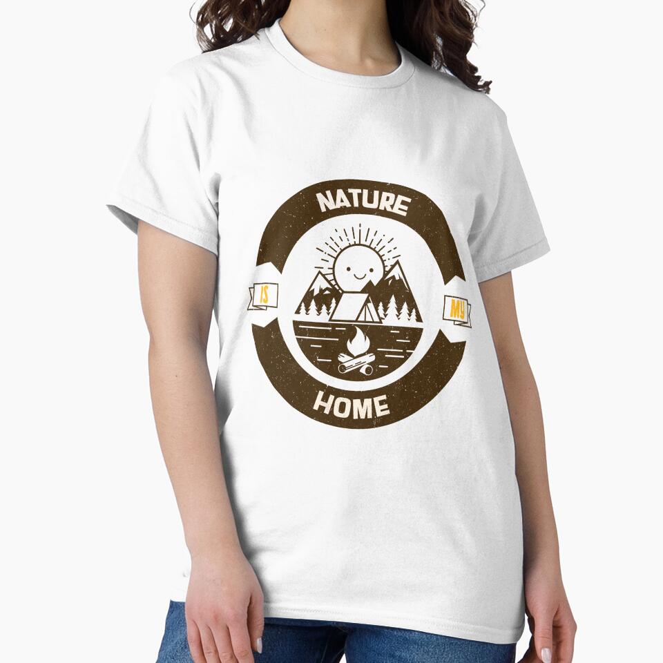 Nature Is My Home Eco Friendly Life by LamountTees