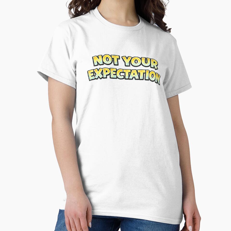 Not Your Expectation – hand drawn childlike typography by Mac Sketches