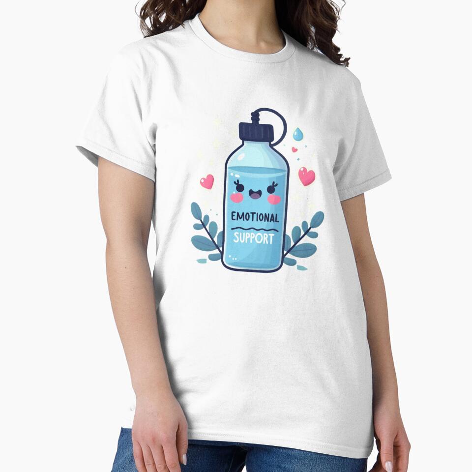 Emotional Support Water Bottle by CatherineLievre