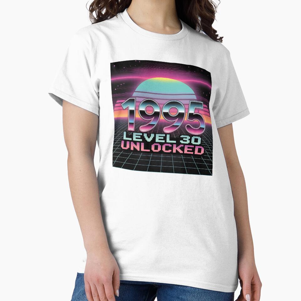 Vaporwave Aesthetic 30 Year Milestone Born 1995 by Blok45